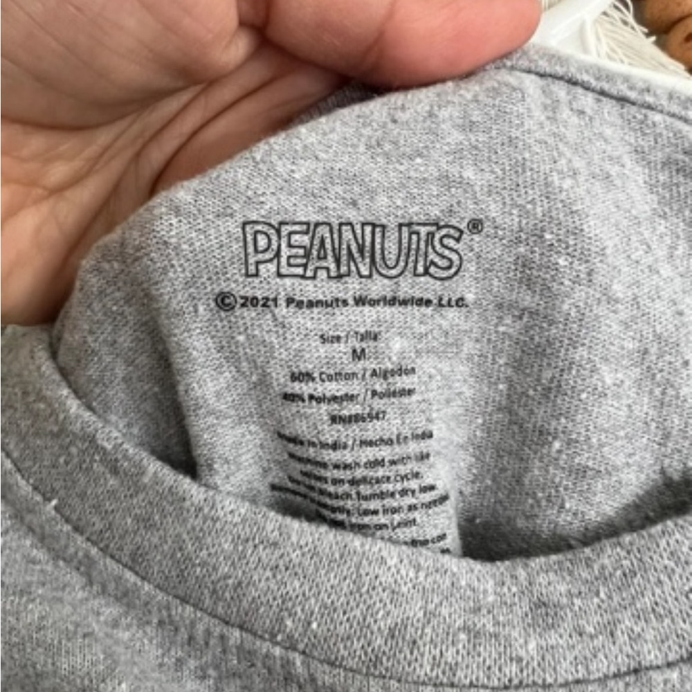 Peanuts Gray Kids Tee with Colorful Choir Graphic - Picture 4 of 4